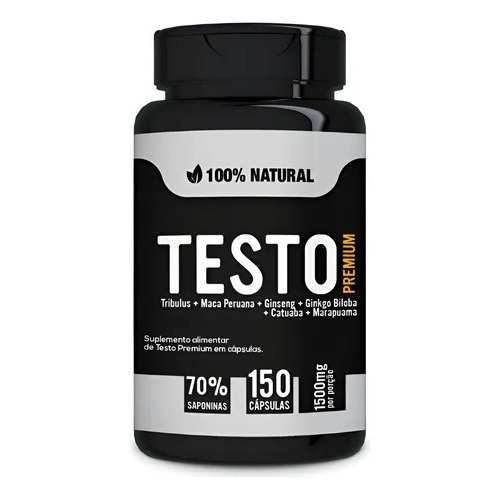 Test Premium 100% Natural 150cps - Bionutri em Oferta na Shopee