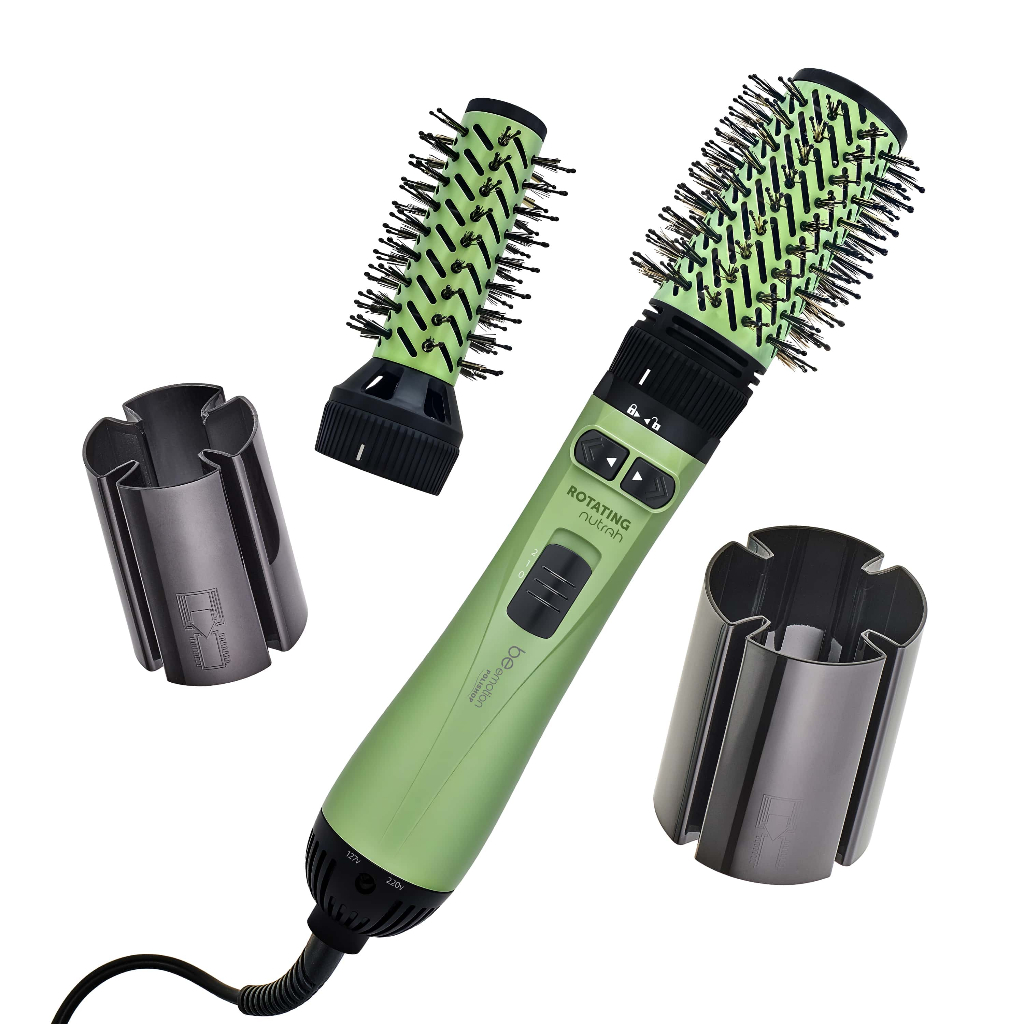 Escova Secadora e Modeladora Rotating Nutrah be emotion Bivolt em Oferta na Shopee