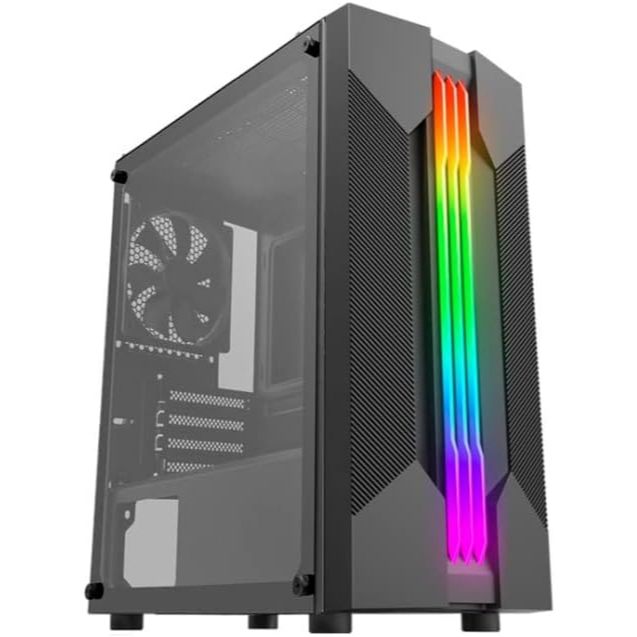 PC Gamer AMD Ryzen 5 2400G, 8GB de RAM DDR4, SSD 120GB, HD 1TB, Gráficos Radeon RX Vega 11, Gabinete GAMER
