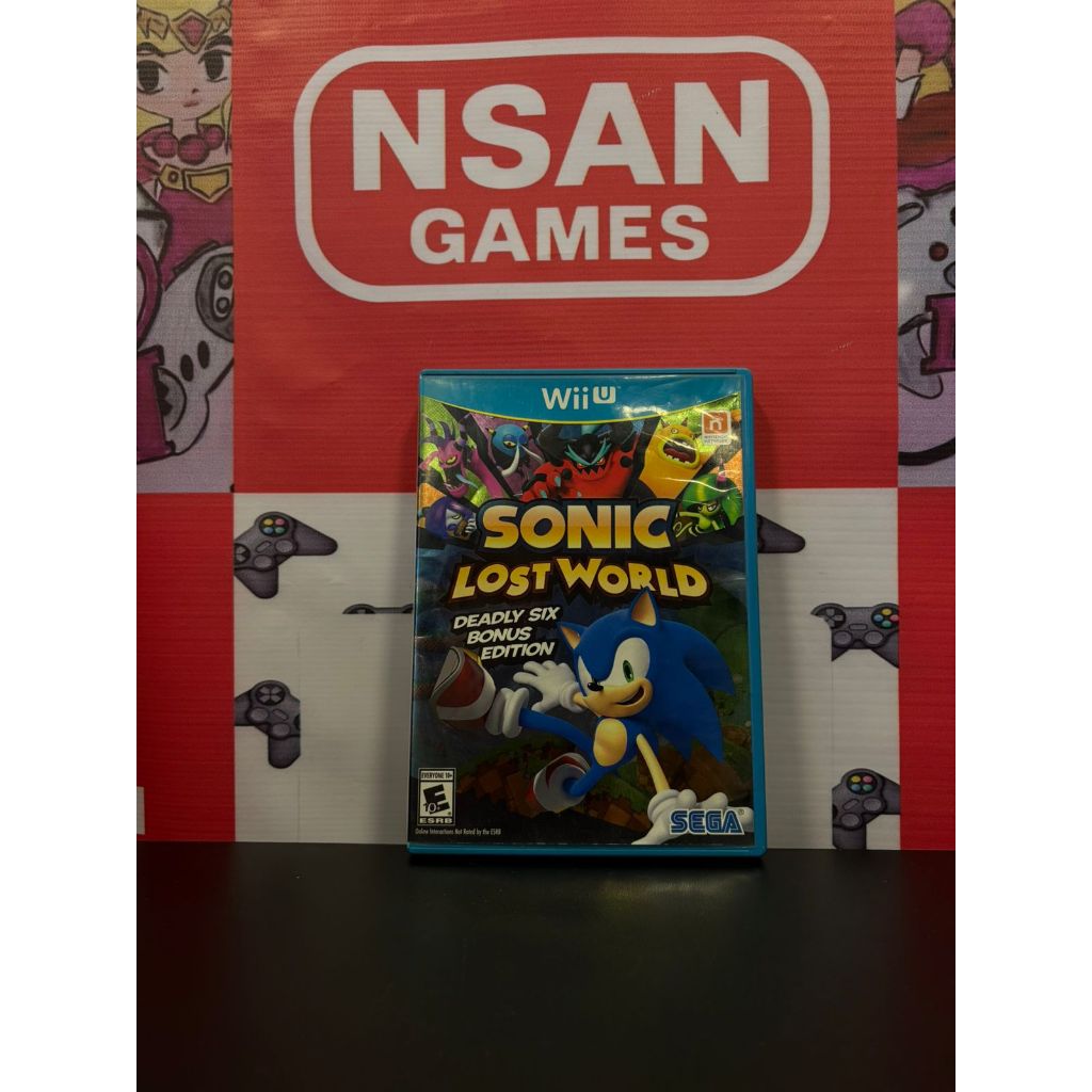 Sonic Lost World WII U