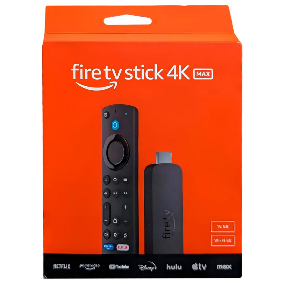 Amazon Fire TV Stick 4K Max 2ª Geração 16gb de armazenamento - C/ Alexa Wi-fi 6E Lançamen…