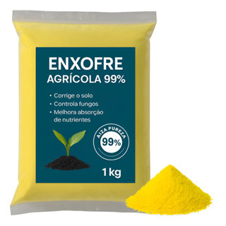 Enxofre Concentrado Pó Elementar - 1 kg em Oferta na Shopee