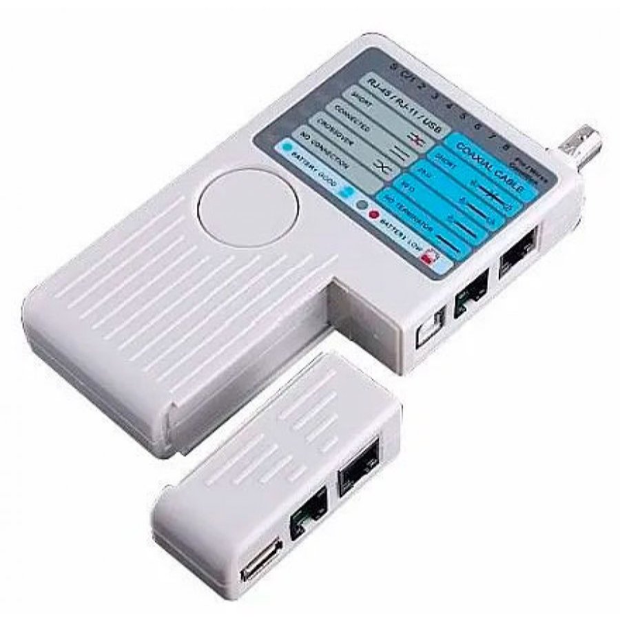 testador de cabos de rede e cabo usb e coaxial GTS