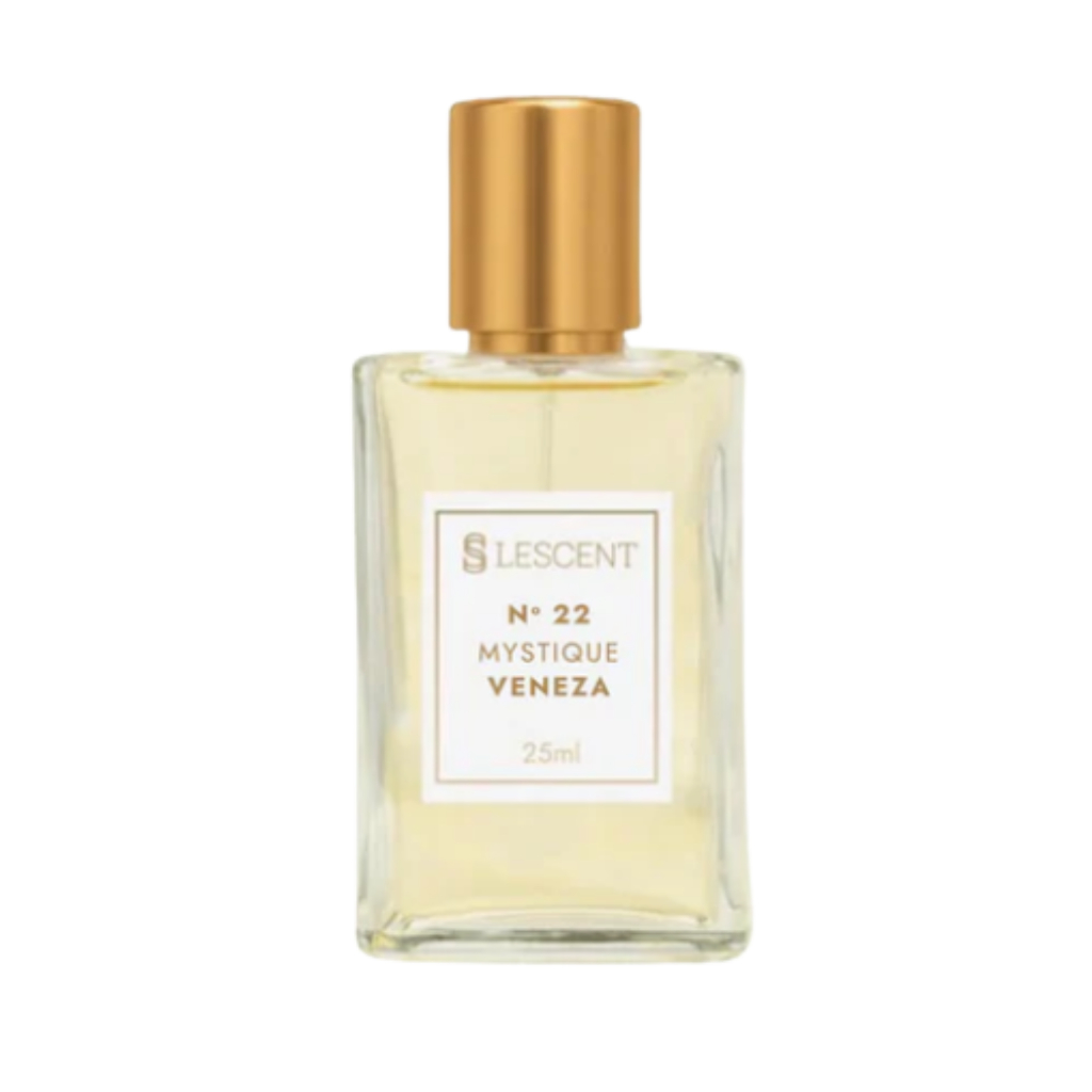 Perfume Deo Colônia Lescent NO 22 MYSTIQUE VENEZA  25ml Feminino