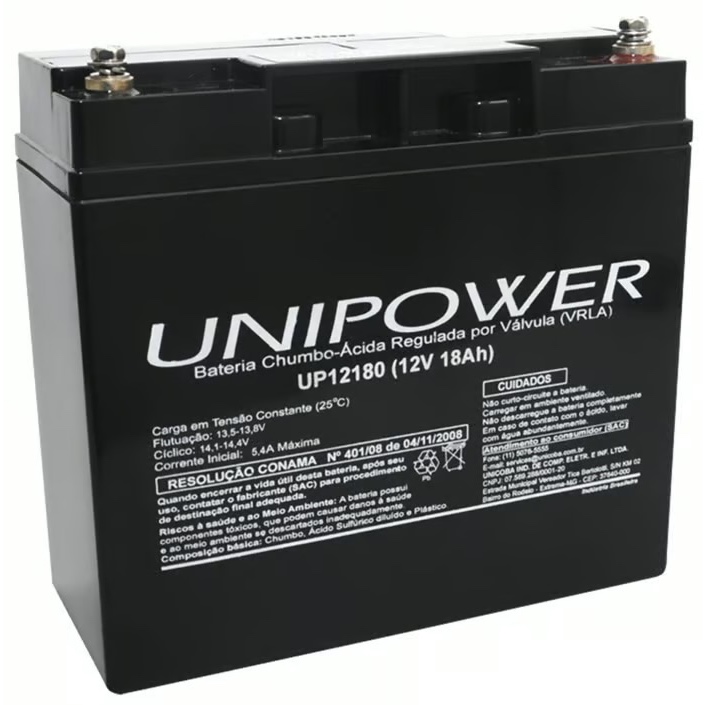 Nobreak 12v 18a bate Sistema de alarme Multimarcas