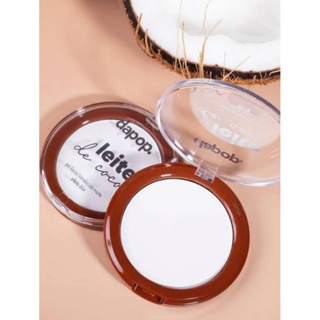 Pó Facial finalizador de maquiagem Translúcido Matte Leite de Coco efeito Blur Photoshop - Dapop em Oferta na Shopee