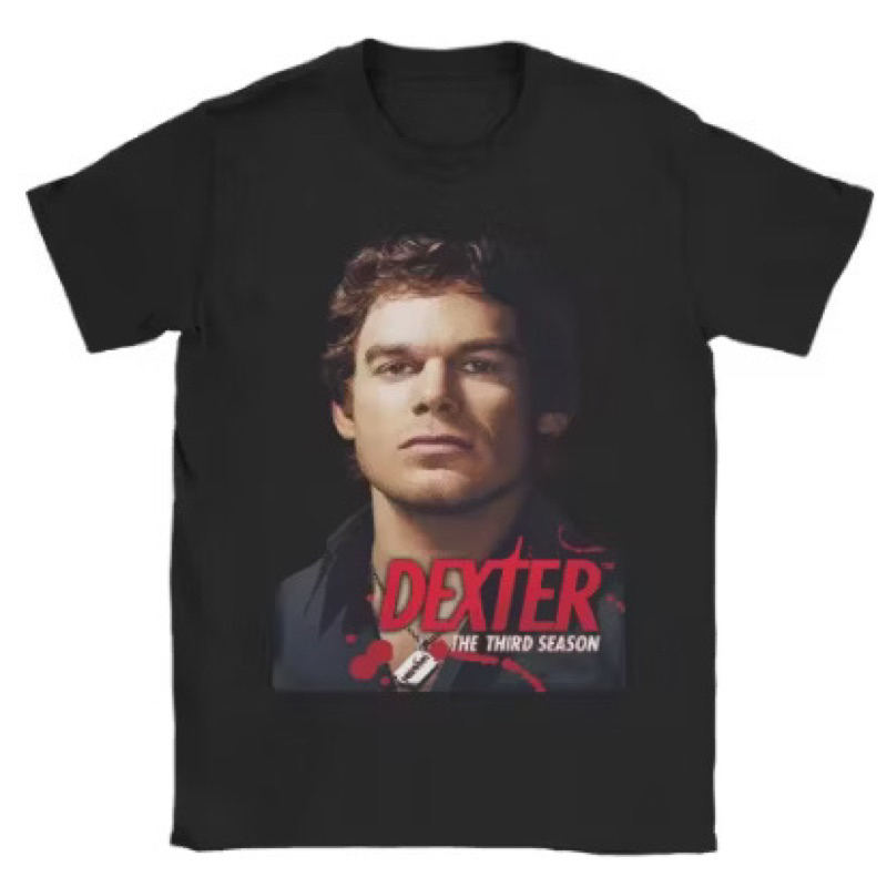 Camiseta Camisa Dexter Morgan Red Estampa Adulto/Infantil Lançamento Unissex Em Algodão dexter serie