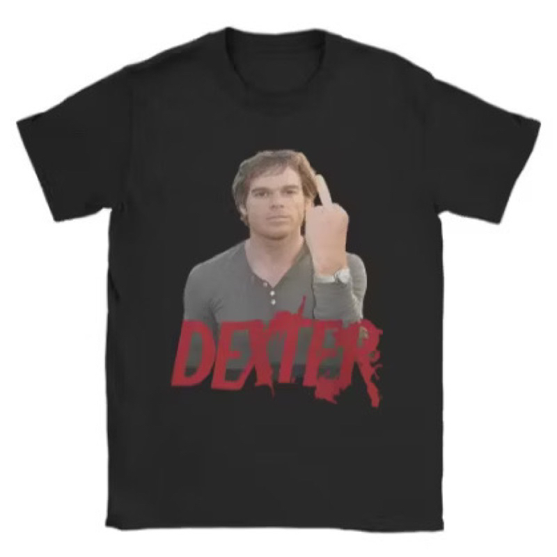 Camiseta Camisa Dexter Morgan Funny West Estampa Adulto/Infantil Lançamento Unissex Em Algodão dexter serie