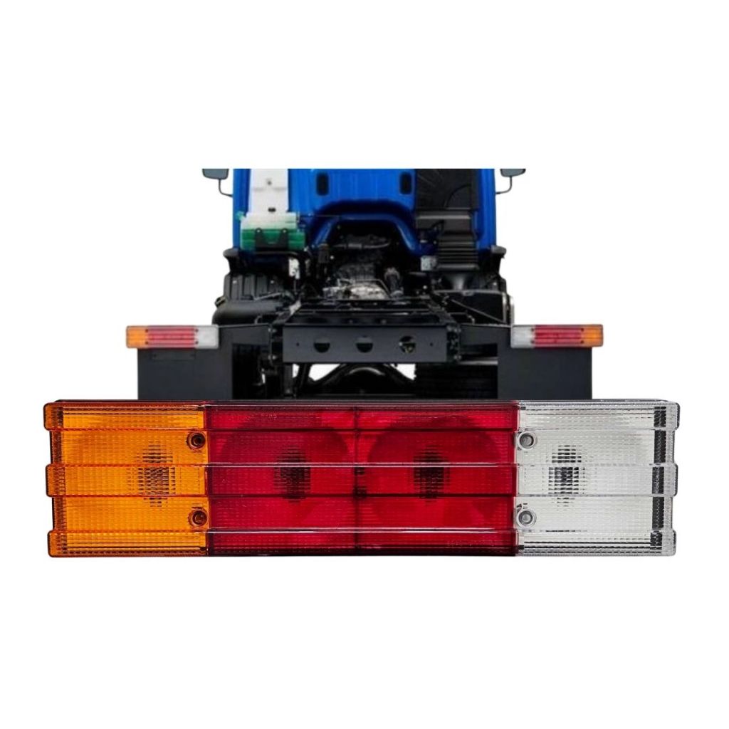 Lanterna Traseira Para Caminhão Mercedes Benz Ford Volkswagen Com Vigia Lado Esquerdo em Oferta na Shopee