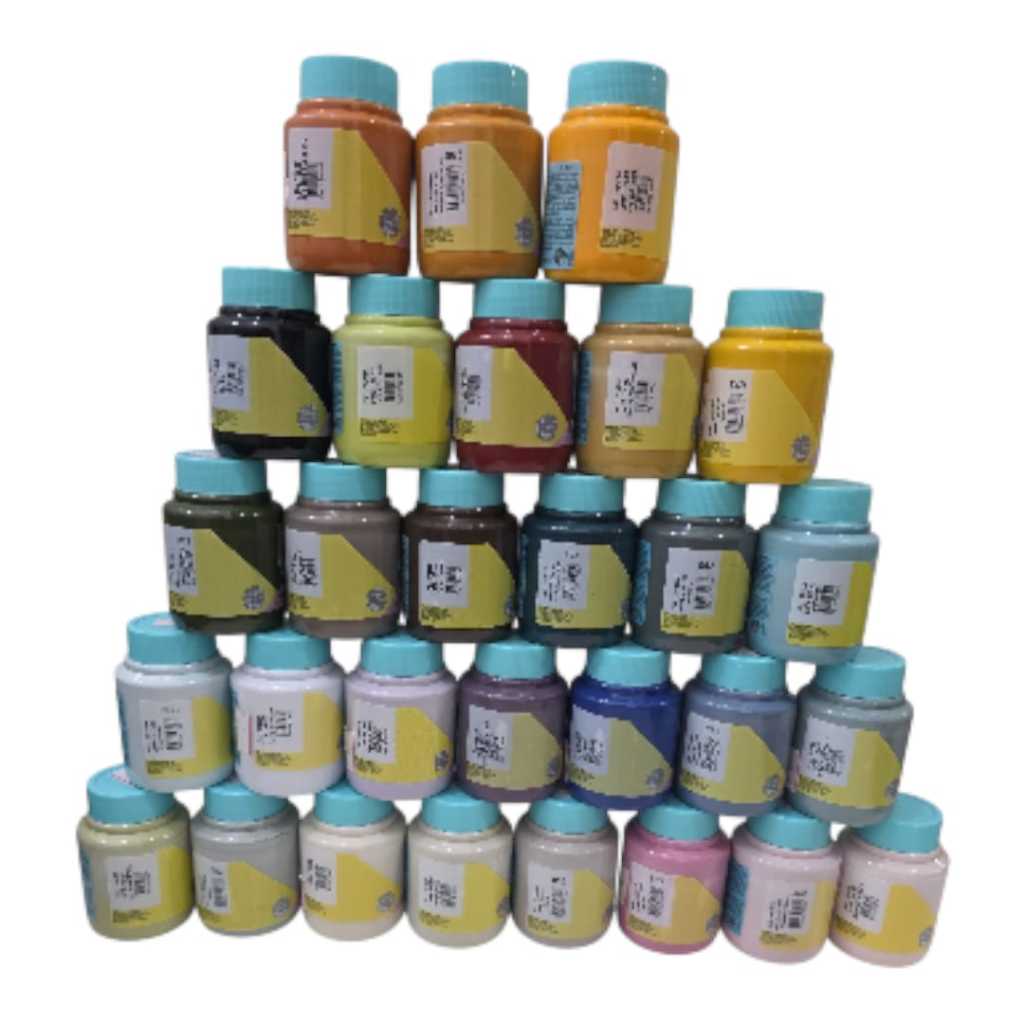 Tinta Chalk Paint Acrilex 100ml - Efeito Giz Ultra Fosco para Artesanato e Restauração em Oferta na Shopee