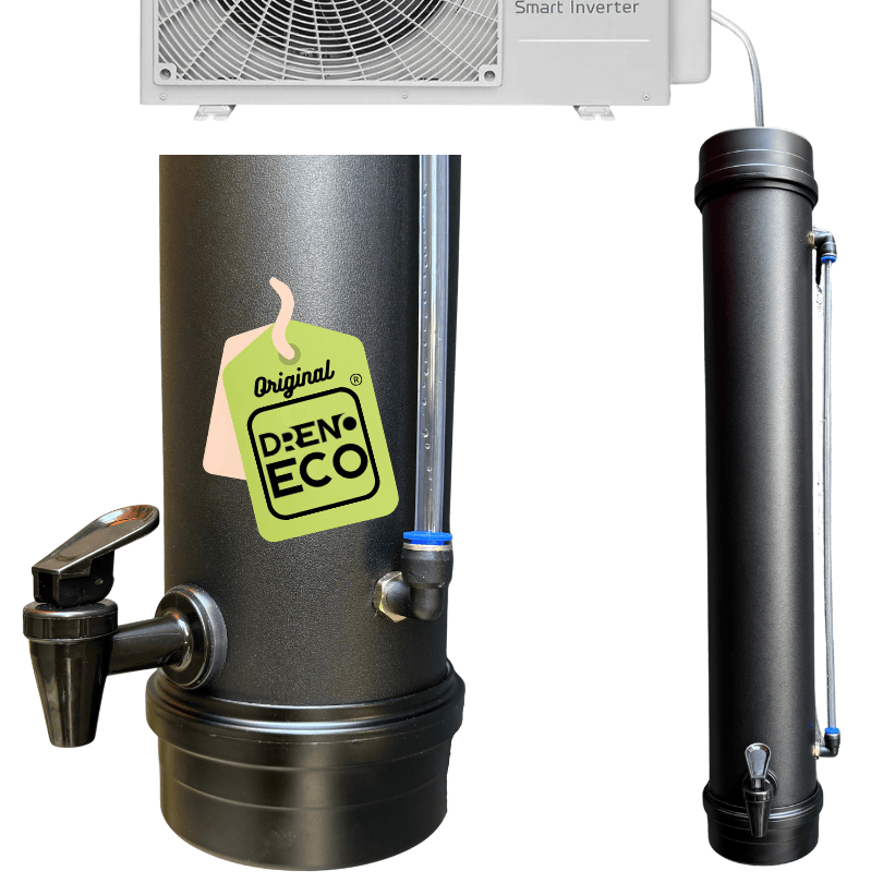 Dreno Coletor de Água para Ar Condicionado 5L Cor Preto - 65cm.