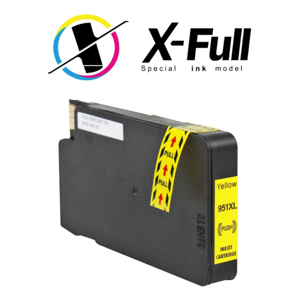 Cartucho de tinta compatível com HP 951XL 27ML Y (8100 Pro 8600 / 8600 Plus / 8600) X-FULL