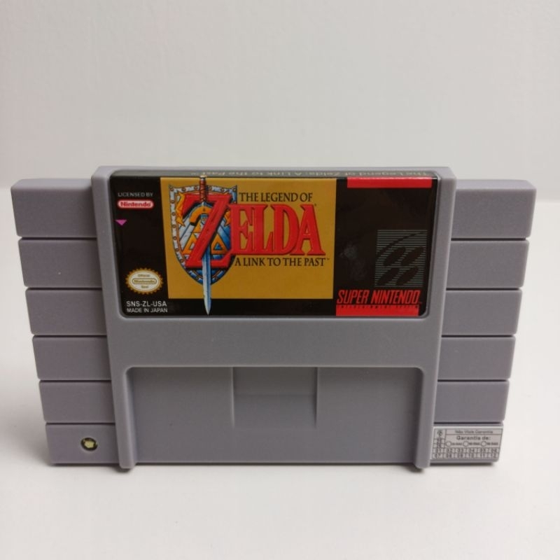 The Legend Of Zelda A Link to the past Super Nintendo - Cartucho Zelda Super Nintendo - Fita Snes