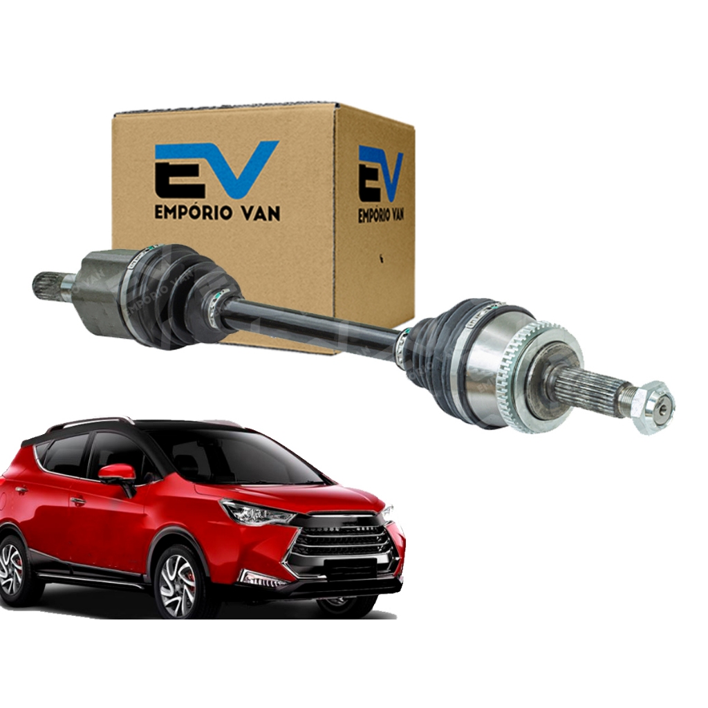 Semi Eixo Lado Esquerdo Para Jac T50 1.6 16v Automatico 25x23 Cvt
