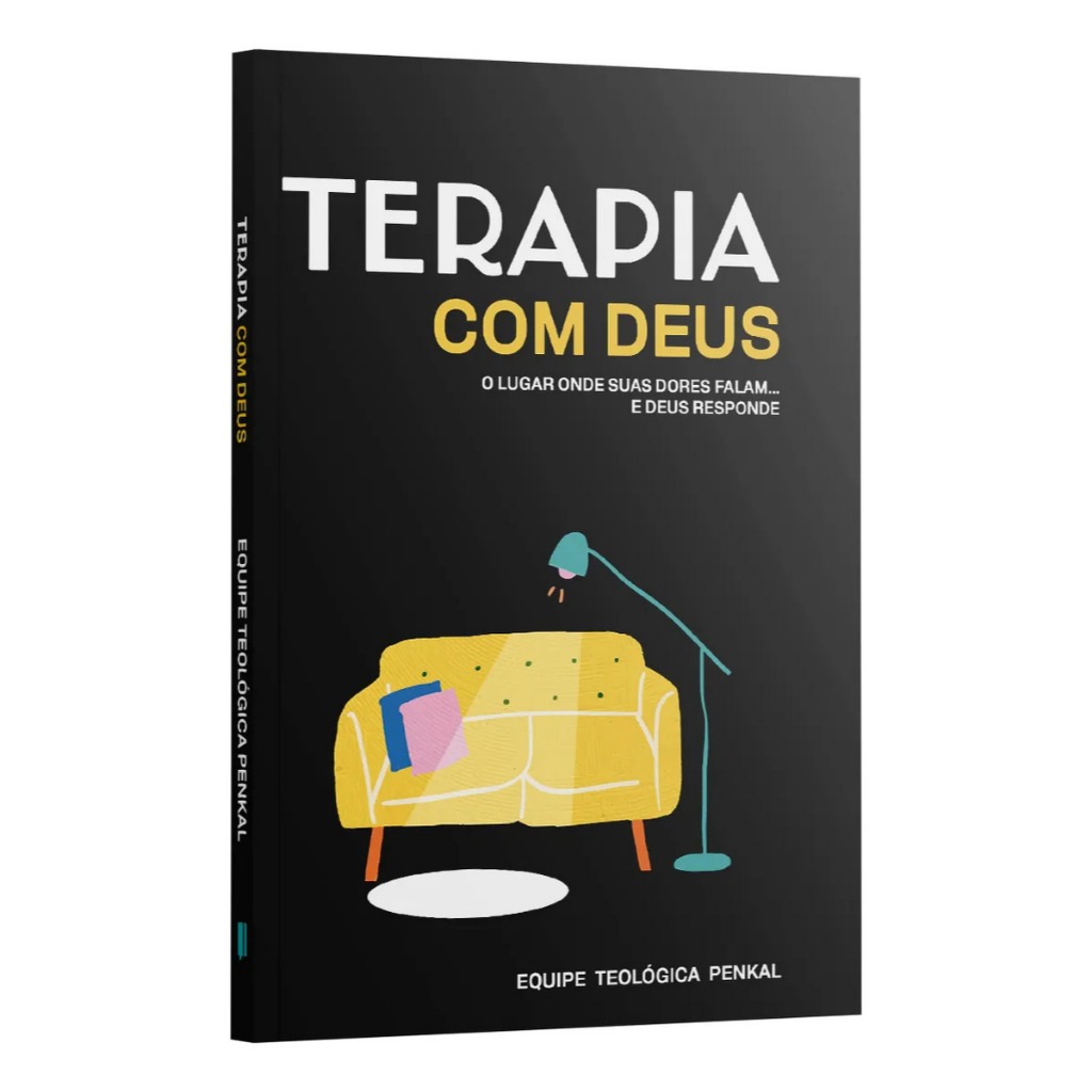 Livro Terapia Com Deus | Onde Suas Dores Falam E Deus Responde em Oferta na Shopee