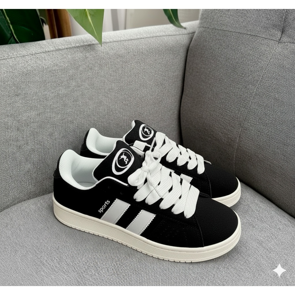 Tenis Sapatenis Campss Casual Skate Masculino Feminino Adulto Premium Camurça Confortavel Resistente em Oferta na Shopee