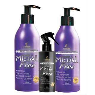 Kit Detox Quelante, Metal Free, Hidtatação capilar de impacto em Oferta na Shopee