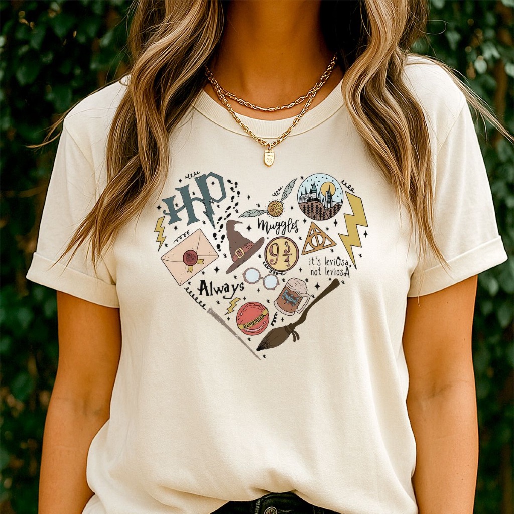 Camiseta Feminina Universo Harry Potter Camiseta Hogwarts Camiseta Hermione Leviosa