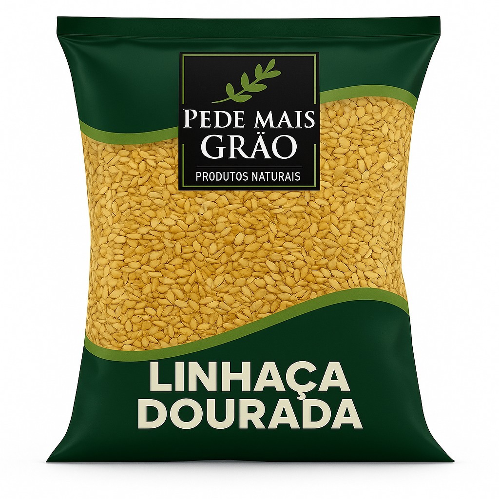 Linhça Dourada tempero natural 500g 1kg em Oferta na Shopee