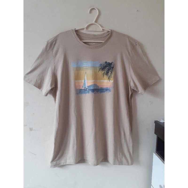 camiseta masculina algodão peruano renner