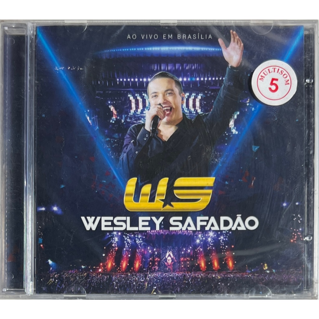 CD - Wesley Safadão - Ao Vivo em Brasília - Original