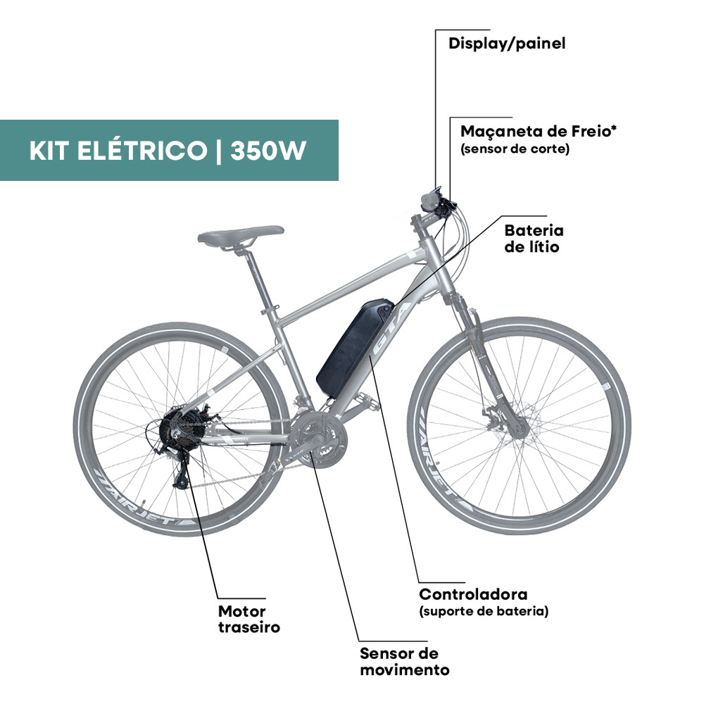 Bicicleta Elétrica com Pedal Assistido - Comprar com Melhor Preço em Equipamentos Esportivos e Recreação ao Ar Livre