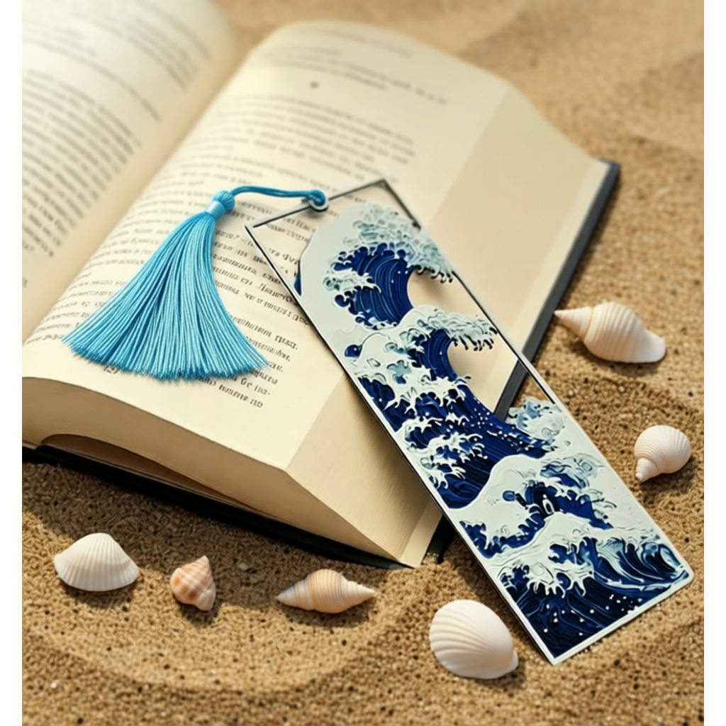 Marcador de Páginas Cultura Oriental - A Grande Onda