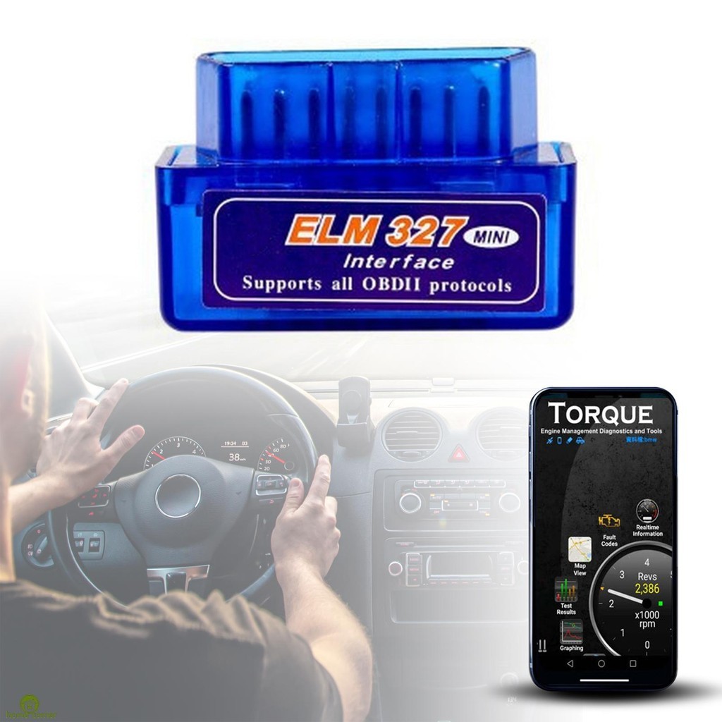 Scanner Automotivo Bluetooth OBD2 Android iOS EML 327 Versao 2.1Mini Scanner Scan Entrega Imediata
