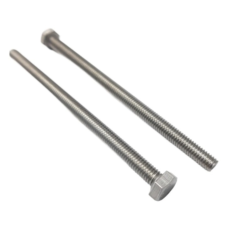 Parafuso Sextavado Máquina M6 X 80mm Inox Passo 1mm