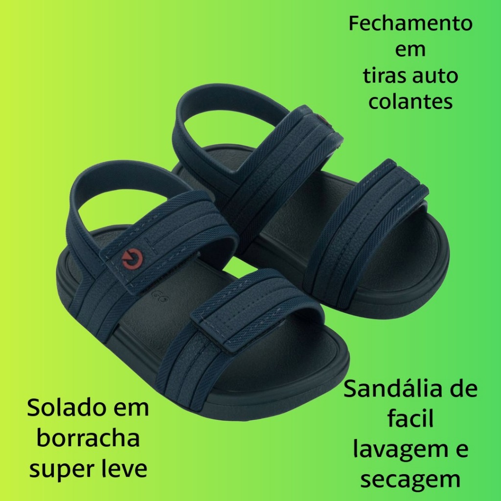 Sandália para menino , Sandália cartago, sandalia para bebê menino cartago, sandália papete, sandalia cartago mini