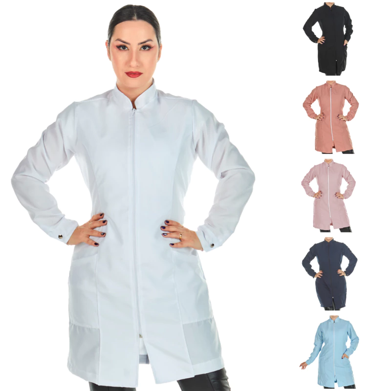 Jaleco Feminino: Estilo e Conforto por R$39! 👩‍⚕️