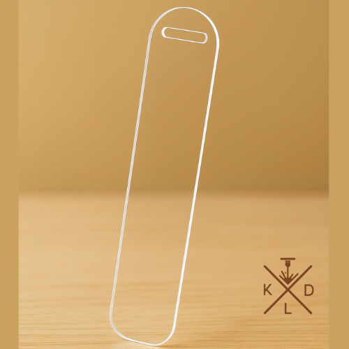 Kit 20 ou 50 Marca Página Acrílico de 2mm para Personalização Artesanato DIY Faça Você mesmo em Oferta na Shopee