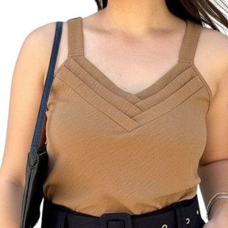 Blusinha Regata Feminina Básica Casual Moda 2026