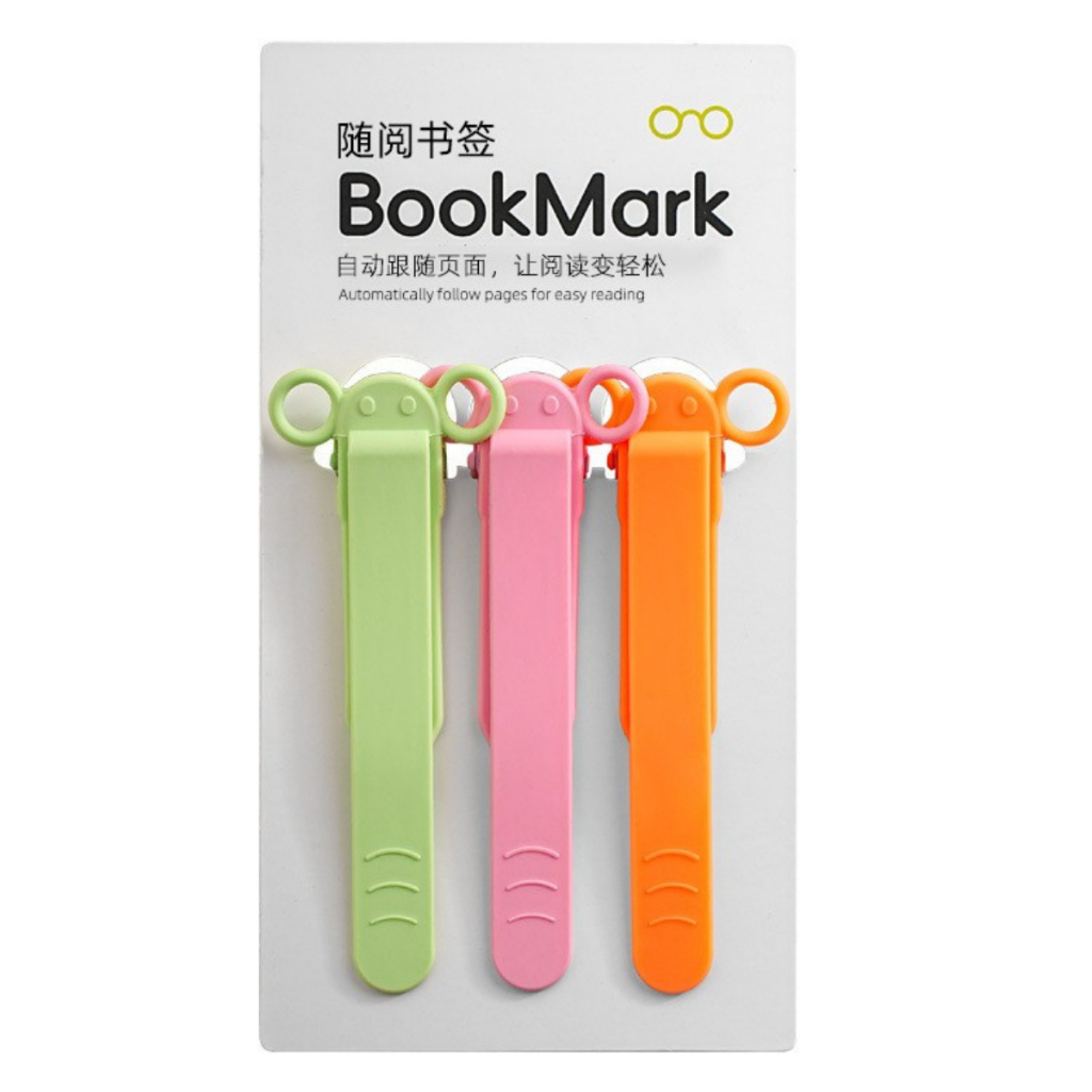 Marcadores de página, Marcador Inteligente Silicone, Simples leitura marcador clipe, ferramentas de leitura em Oferta na Shopee