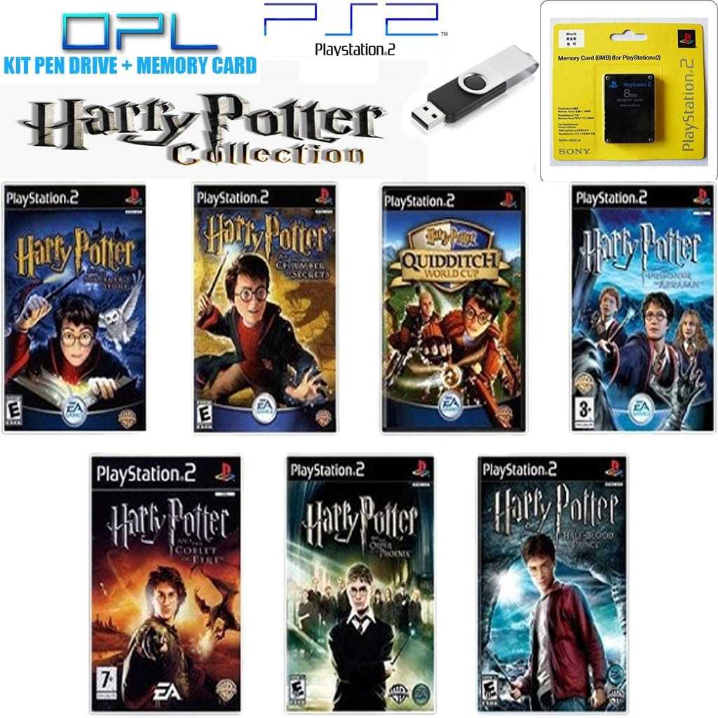 HARRY POTTER COLLECTION - FULL PACK - (OPL) PS 2.