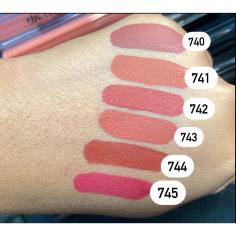 Batom Líquido Matte 24h Ultra Resistente Max Love Nude