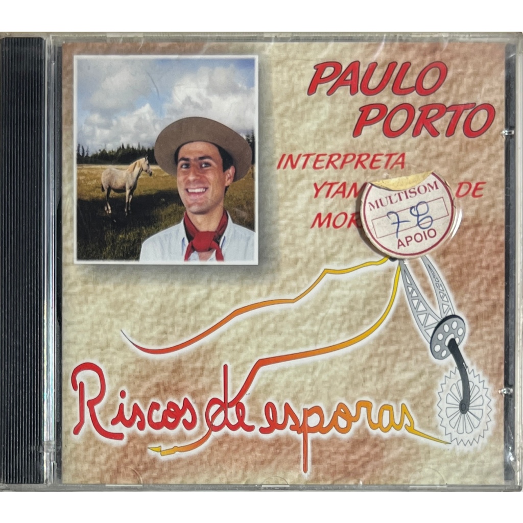 Paulo Porto - Riscos de Esporas - CD Original Lacrado