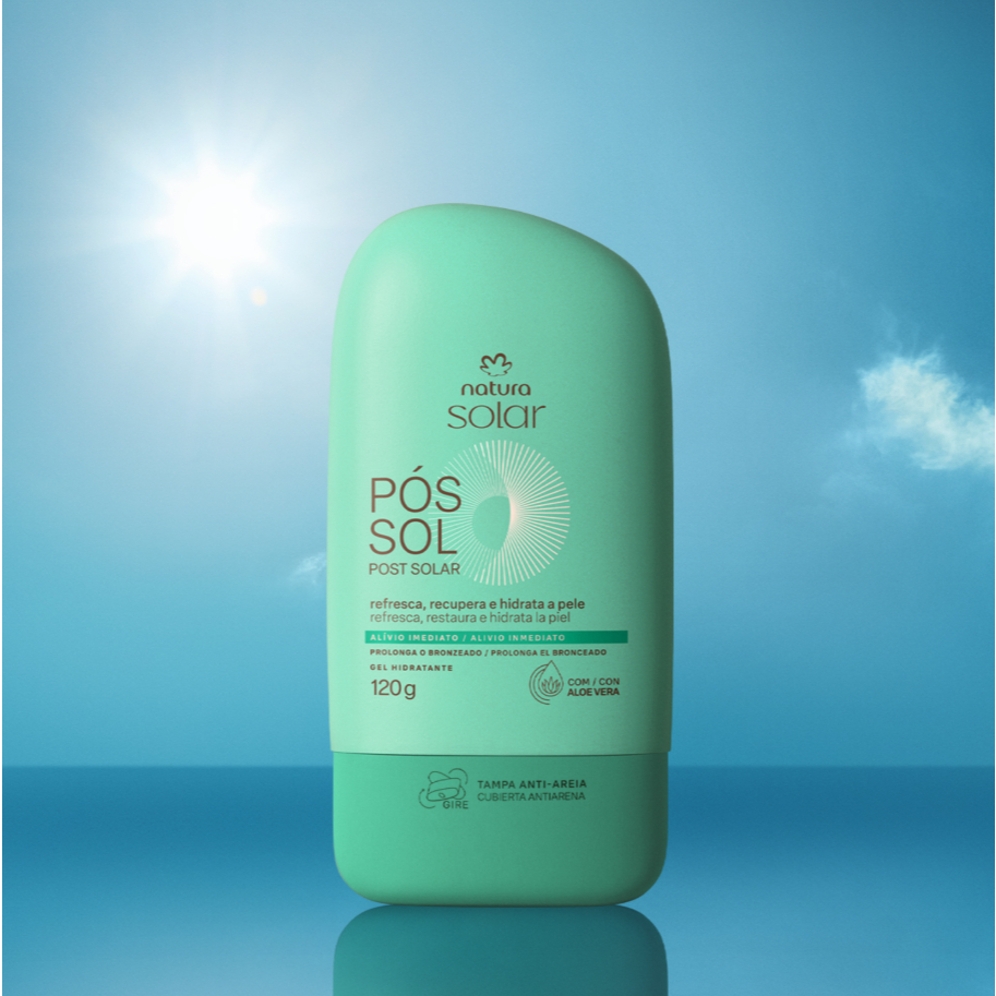 Gel Hidratante Pós-sol Natura Solar 120 g