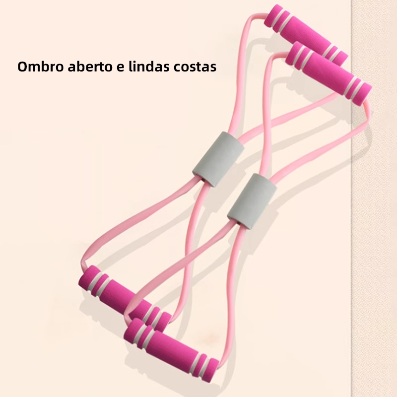 Extensor Elástico 8 Fit - Para Malhar Academia Treino Pilates