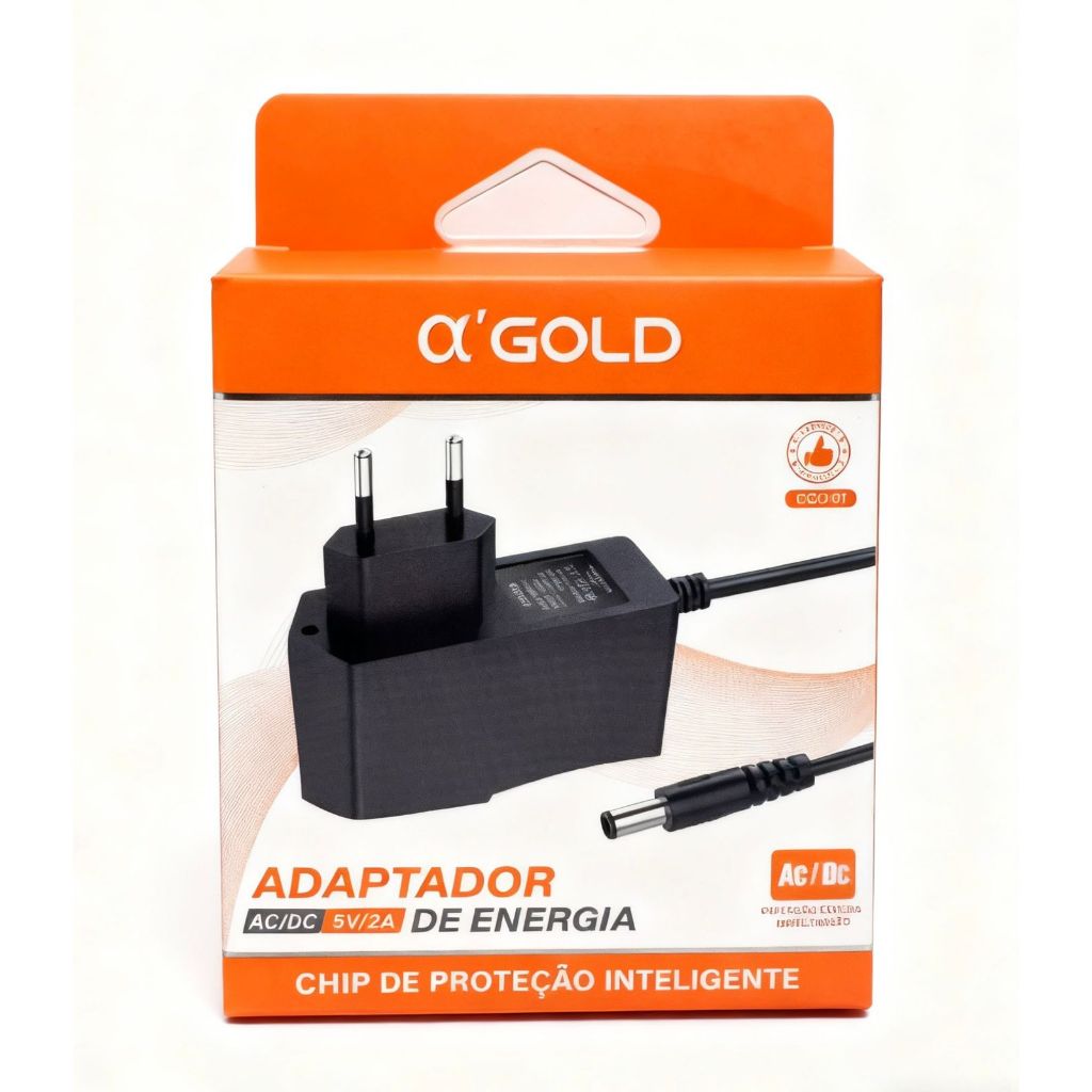 Adaptador Fonte De Energias Bivolt 5V/2A  (CGD-01) em Oferta na Shopee
