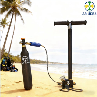 Bomba PCP 4 Estágios para Armas, Carros e Bikes Kit Completo com Filtro em Oferta na Shopee