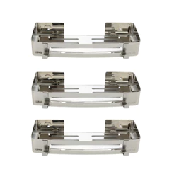 Lumai Kit 3 Prateleira Banheiro Inox 304 Porta Shampoo Sabonete Box Suporte Organizador