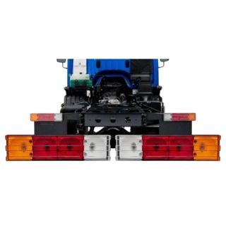 Par Lanterna Traseira Para Caminhão Mercedes Benz Ford Volkswagen Com Vigia Tricolor em Oferta na Shopee