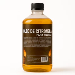 Óleo De Citronela ParaTochas Lampiões Lamparina 1 Litro