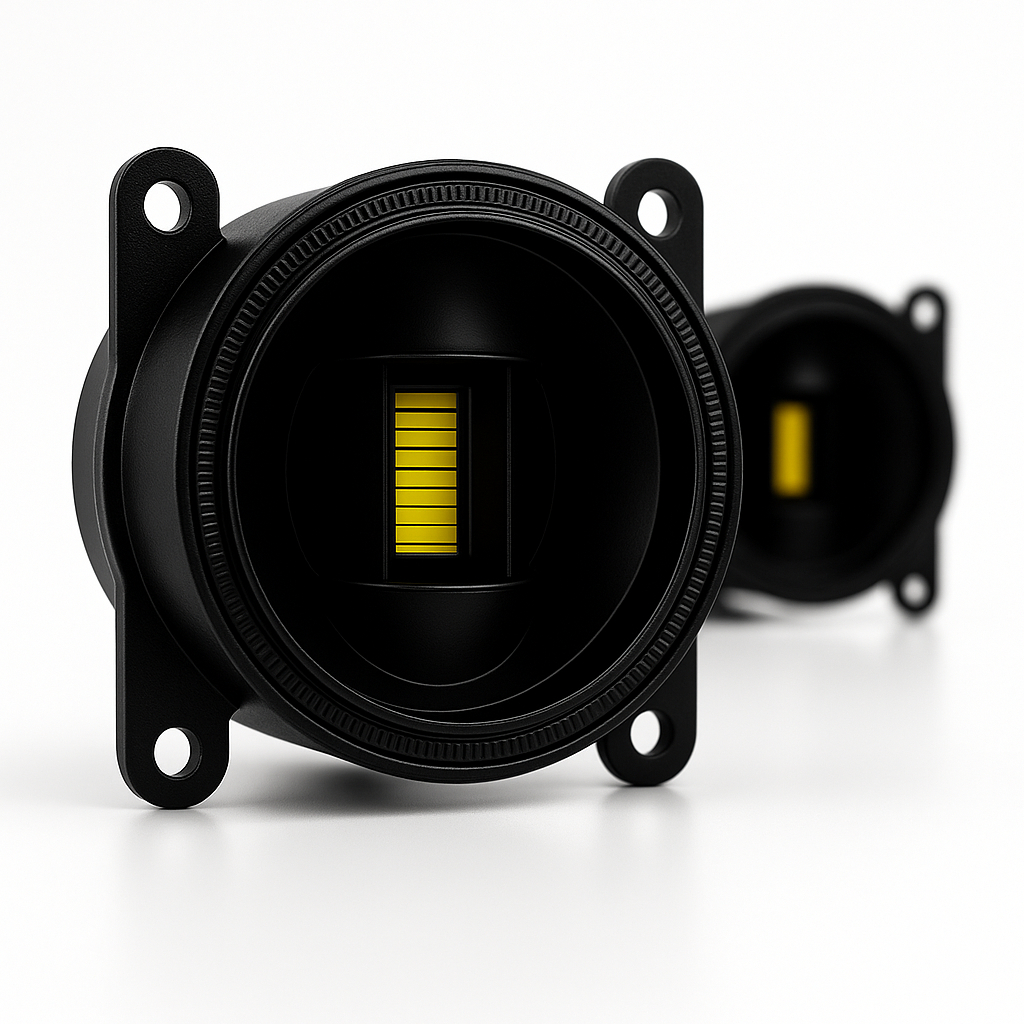 Farol Milha LED Projetor Toyota Corolla Hilux Yaris Embutido 5000Lm 40W 6000K ASX