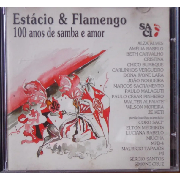 Cd Estácio E Flamengo 100 Anos De Samba E Amor Pagode