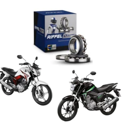 Caixa De Direção Esferica Honda Cg 125 150 160 Fan Titan Star 2000 A 2025 Original Riffel