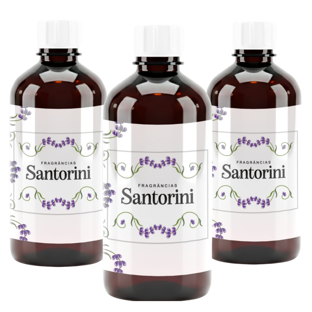 Kit 3 Essências Lipossolúveis 100ml - cada frasco | p/ Velas, Sabonetes , Difusores e Mais!