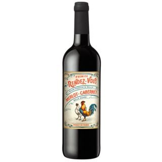 Vinho Francês Premier Rendez Vous Belle Cuvée Merlot - Cabernet 750ml em Oferta na Shopee