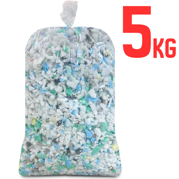 Enchimento puff e almofada flocos de espuma travesseiro 5kg